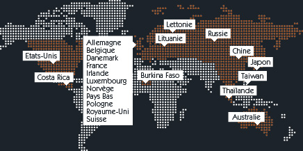Château de Raissac dans le monde